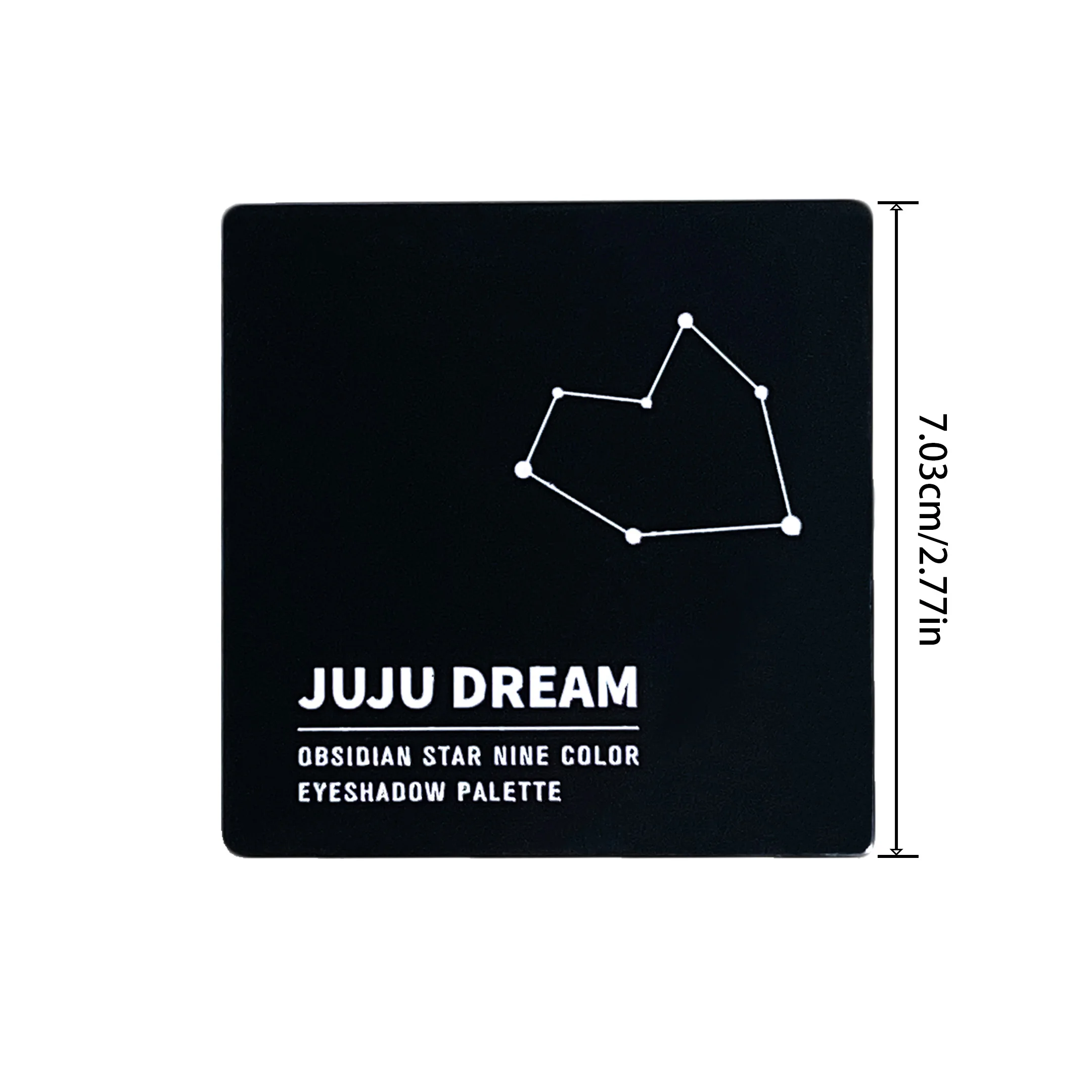 9 色のアイシャドウ パレット: ブラック スワン、スモーキー、ダーク ブラック、グレー シルバー グリッター、マットな仕上がり、長持ちし、簡単にカラーリングできます。