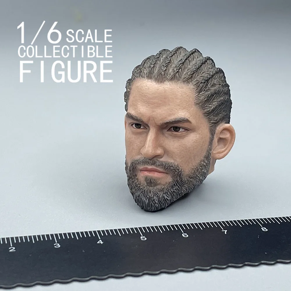 

Hot Sales 1/6 DAMTOYS DAM US NAVA Seal Crops Male Head Sculpture Carving Model Fit 12" Action Figure DIY