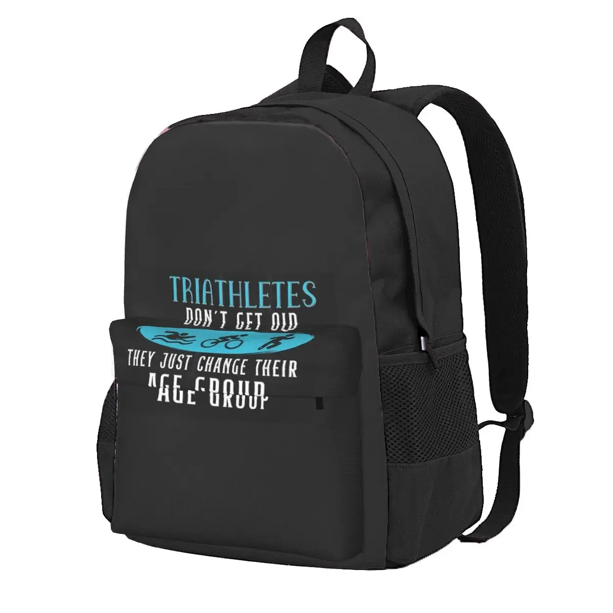 Triathlon Swimming Cycling Running Student Backpack School Bag Hiking Travel Daypack for Men Women Fashion Bookbag Shoulder Bags