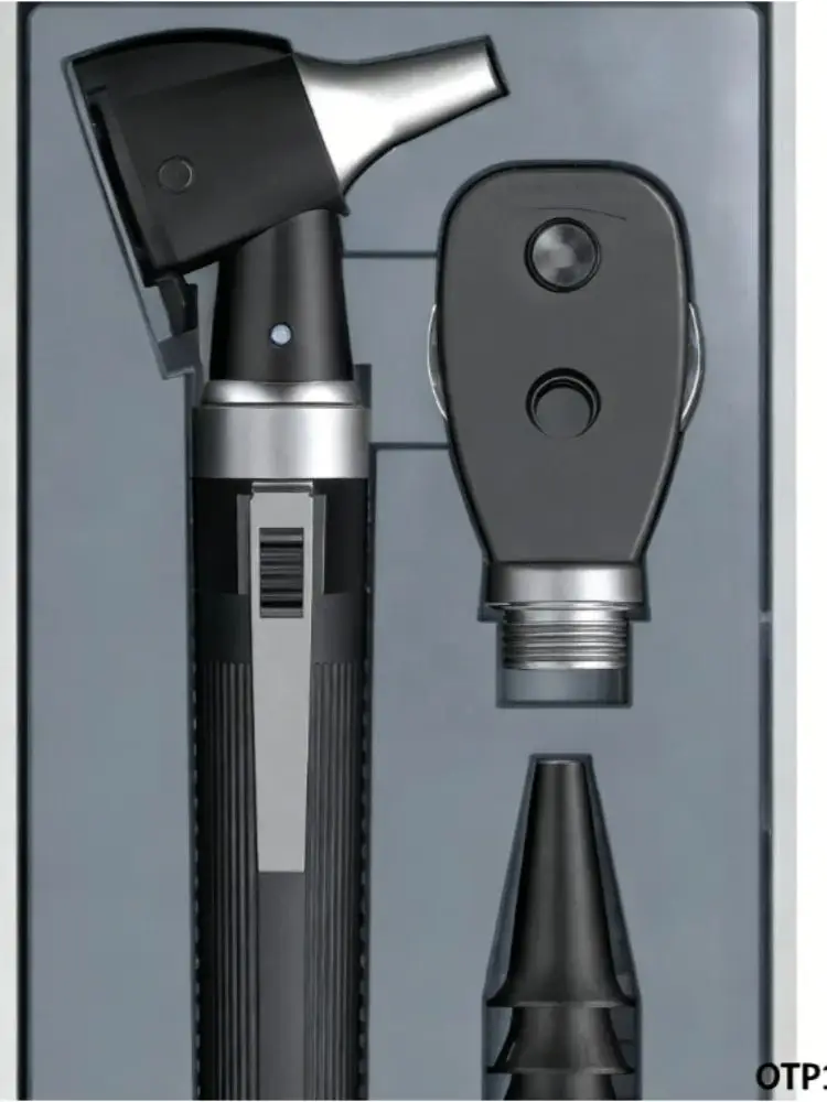 Human or Animal Veterinary Use ENT Diagnostic Kit Fibre Optic Otoscope Ear Scope Ophthalmoscope Set Eye Care Detector with
