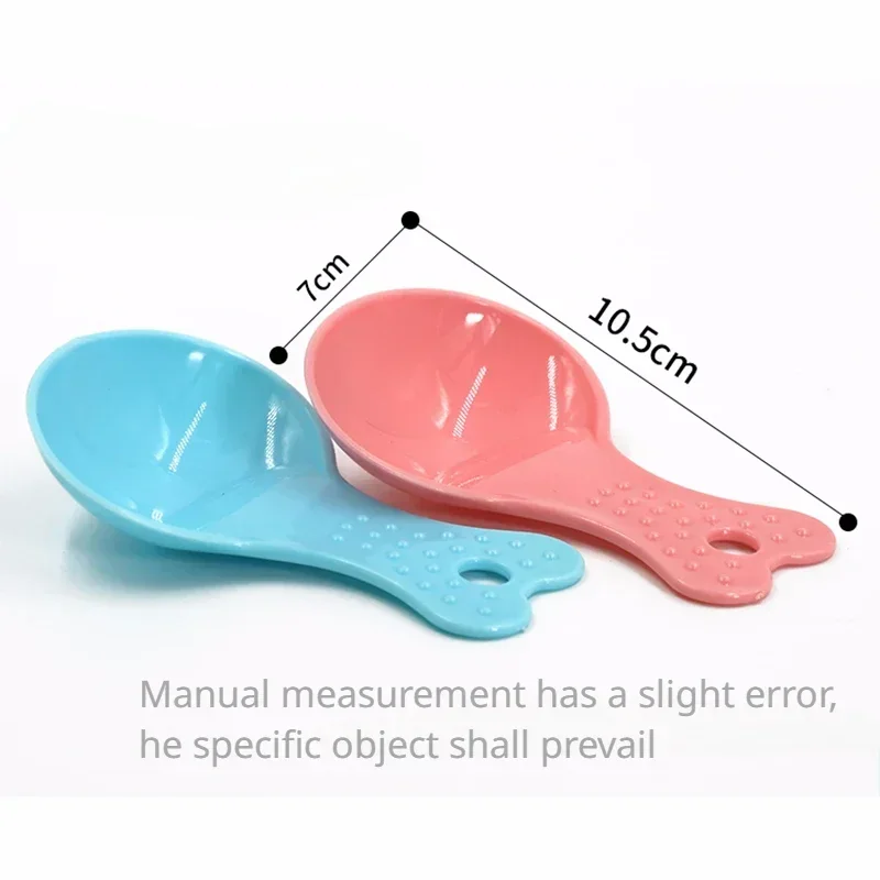 1Pcs Random Color Pet Dog Food Spoon Puppy Cat Feeding Shovel Cat Food Scoop Pets Feeding Accessories
