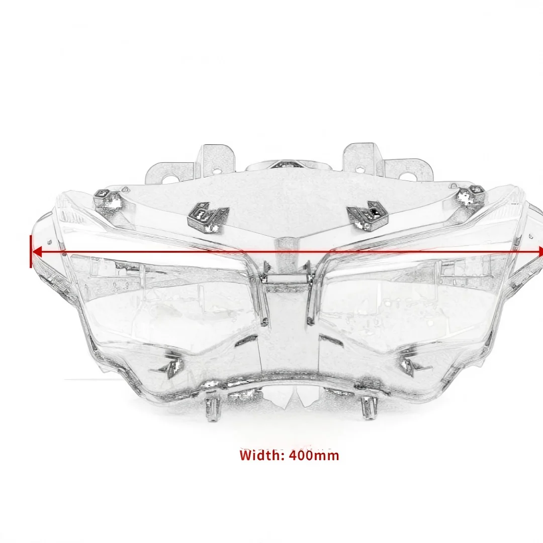 For CBR500R CBR650R 2019-2021 Front LED Headlamp-PP Heat Resistance Retrofit/Upgrade