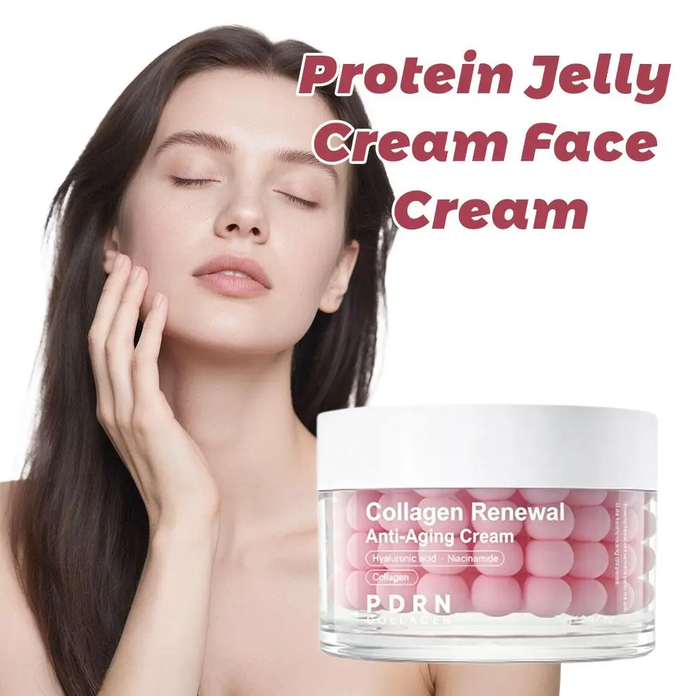 

PDRN Pink Collagen Capsule Cream Anti-Aging Capsule Facial Cream Moisturizing Enhance Elasticity Moisturizing Beauty Skin Care