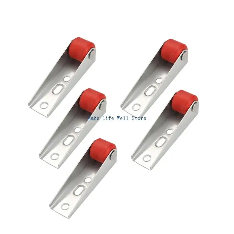  Storage Box Roller Wheel For Furniture Household Directional Pulley Auto Adhesive Wearable Storage Box Bottom Casters