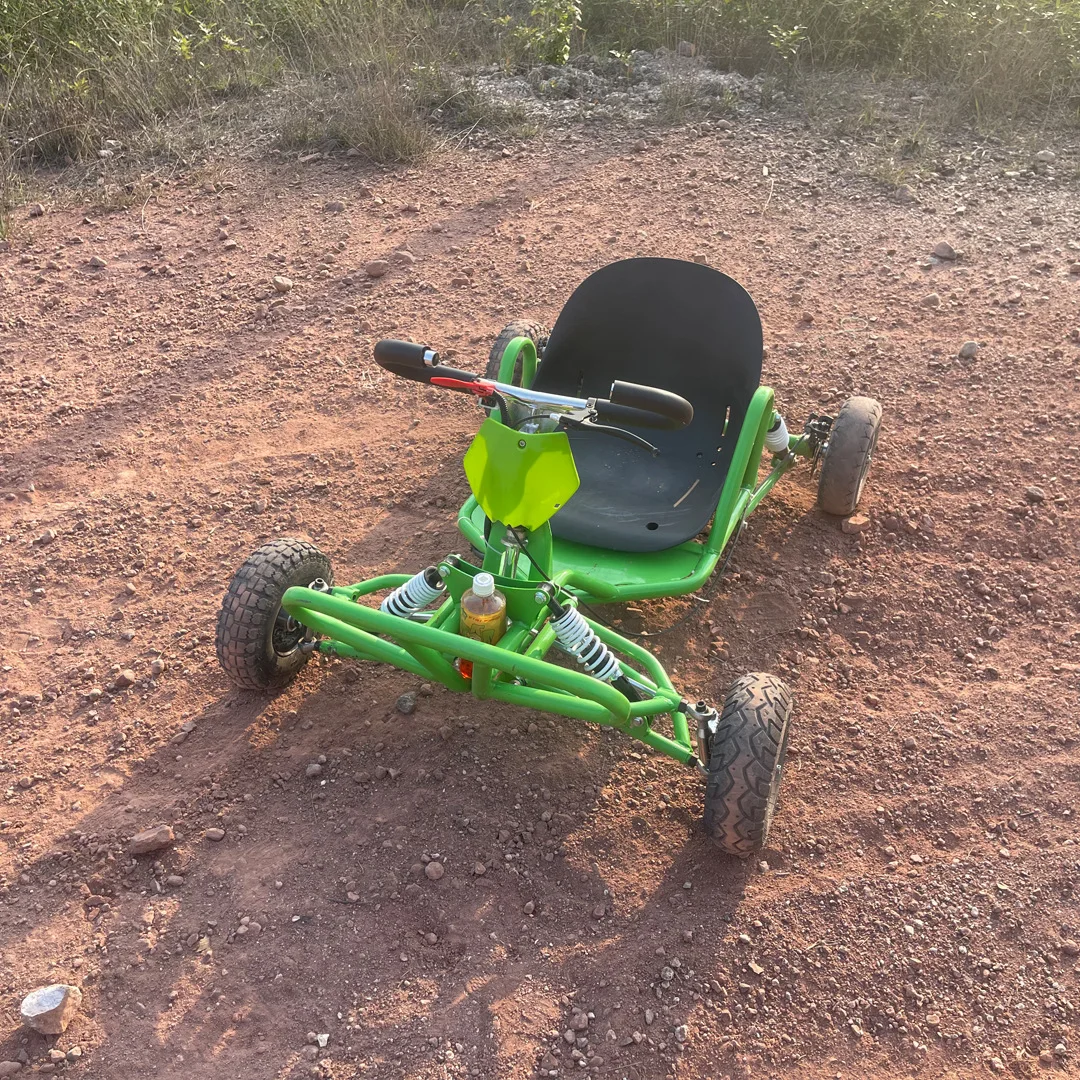 New Off-Road All-Terrain UTV Two-Stroke Rally Racing Four-Wheel ATV Pedal Go Karts Chain Drive for Mountain Bike Drifting