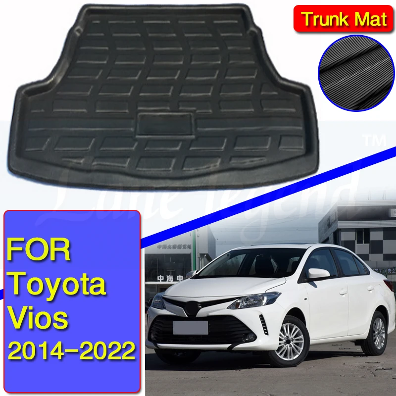 

Car Floor Mat Carpet Rear Trunk Anti-mud Cover For Toyota Yaris Vios Belta 2014 2015 2016 2017 2018 2019 2020 2021 2022