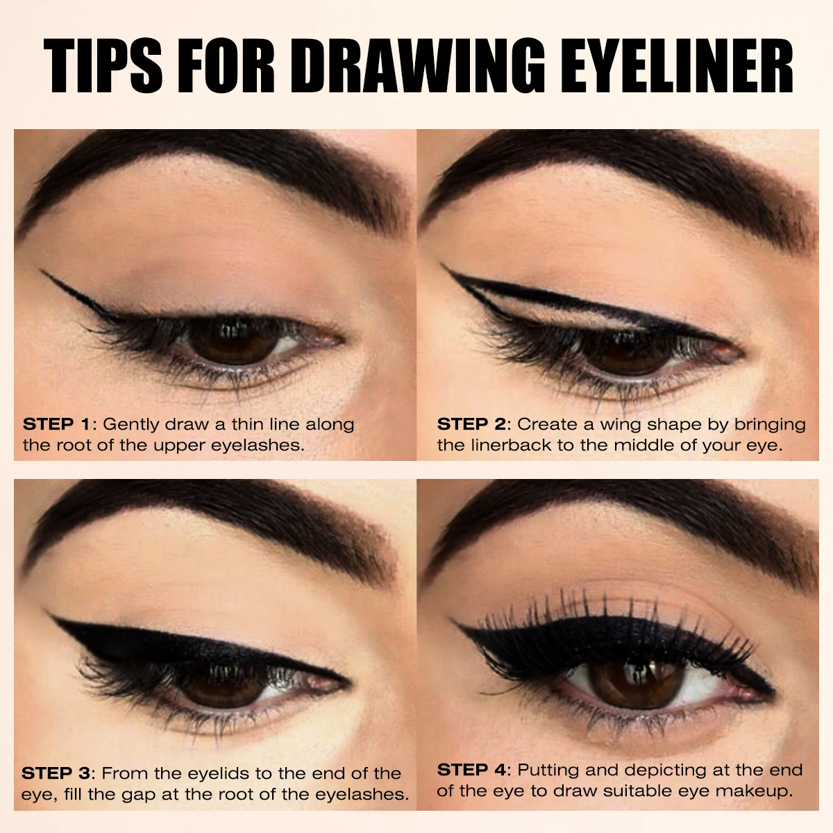 1 matita per occhi nera, naturale per ingrandire i tuoi occhi, a lunga durata, crea un eyeliner perfetto, per tutti i tipi di pelle, facile da usare