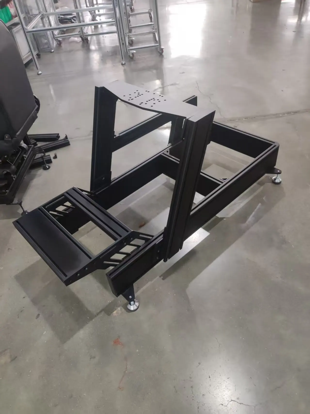 Elite New-Style Factory Design Aluminum Alloy Frame Chassis with 6000 Series Smooth Surface Bending Cutting Processing Services