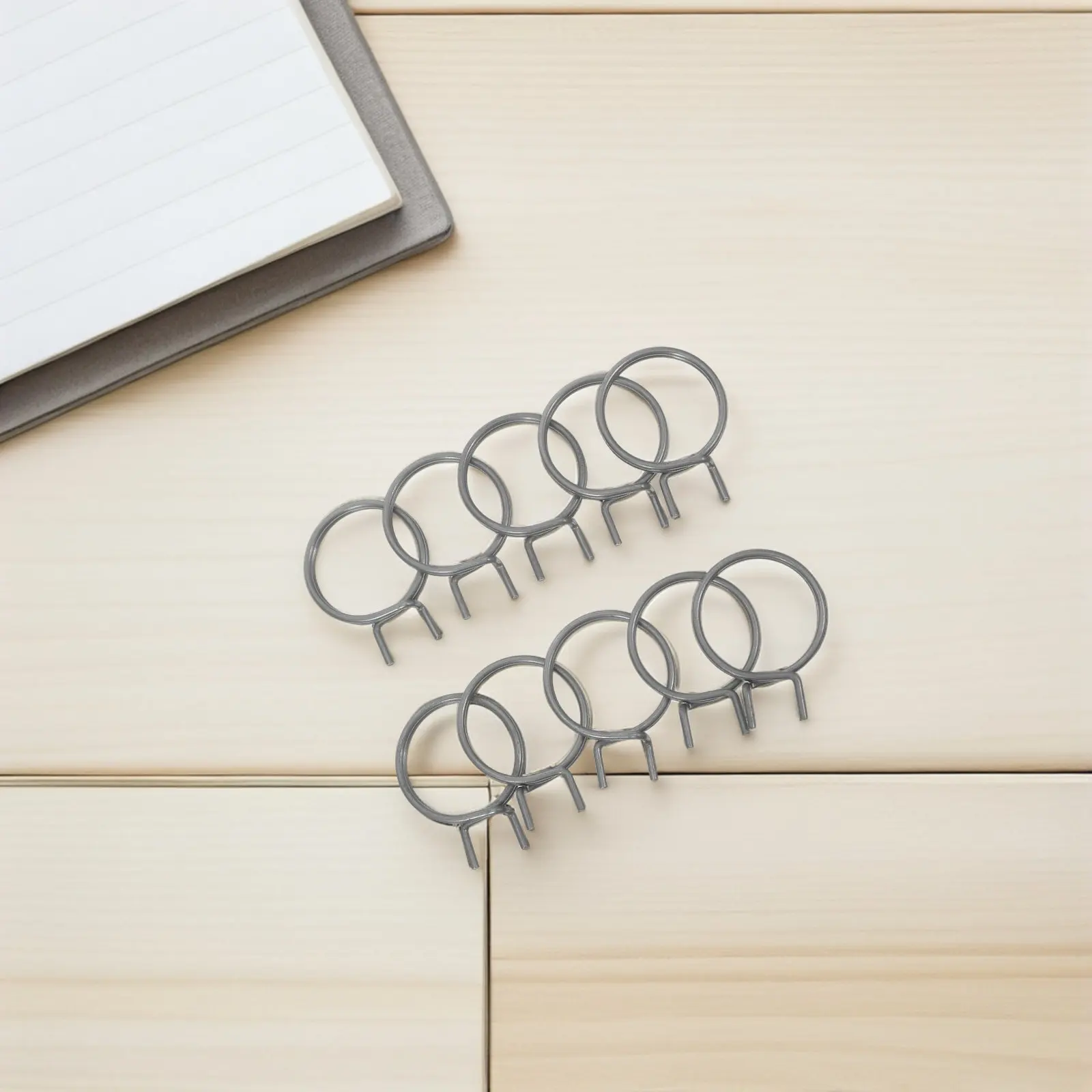 10Pcs Door Handle Spring Clips Anti Theft Door Lock Springs 23Mm Id 26Mm Od Torsion Return Springs for Lock Repair