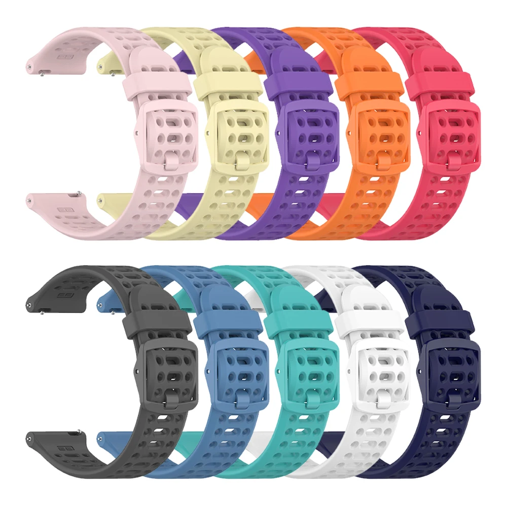 20mm 22mm cinturino in silicone per Xiaomi Watch 2 Pro/S4 cinturini sportivi per Mi Watch Color 2/S1/S2/S3/Huawei braccialetti di ricambio Correa