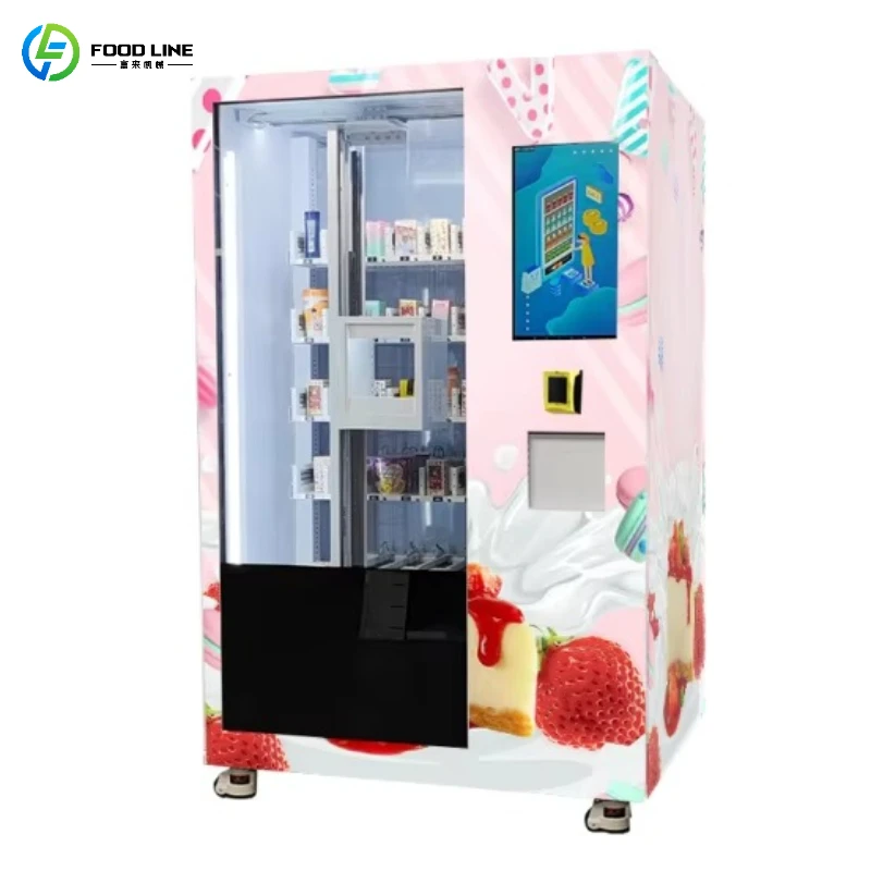 

2025 Smart Eyelash/Hair/Video Booth Refrigerated Made Beauty Vending Machines for Sale Customized Beauty Vending Machine