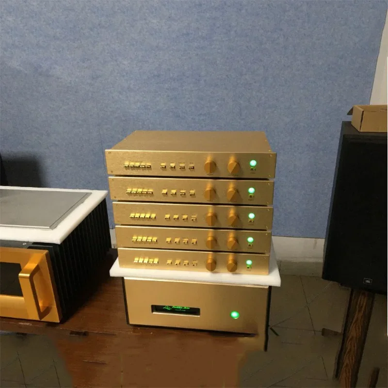 BREEZE 2025 نسخة طبق الأصل المستوردة HI END FM255 مستوى الحمى المضخم الترانزستور مكبر للصوت المتوازن بالكامل hifi المضخم