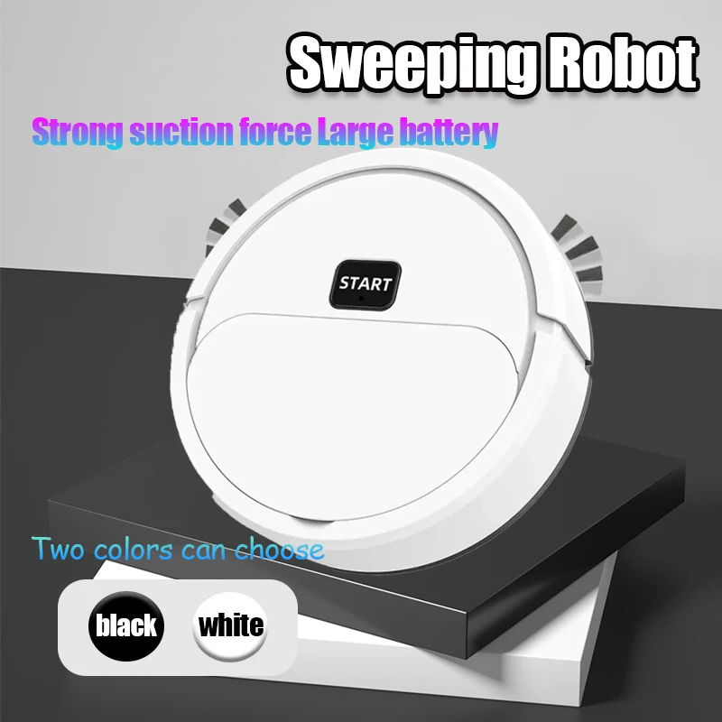 NEW Mini Automatic Floor Robot High-quality Portable Home Vacuum Cleaner USB Rechargeable Wet and Dry 3-in-1 Home Sweeper