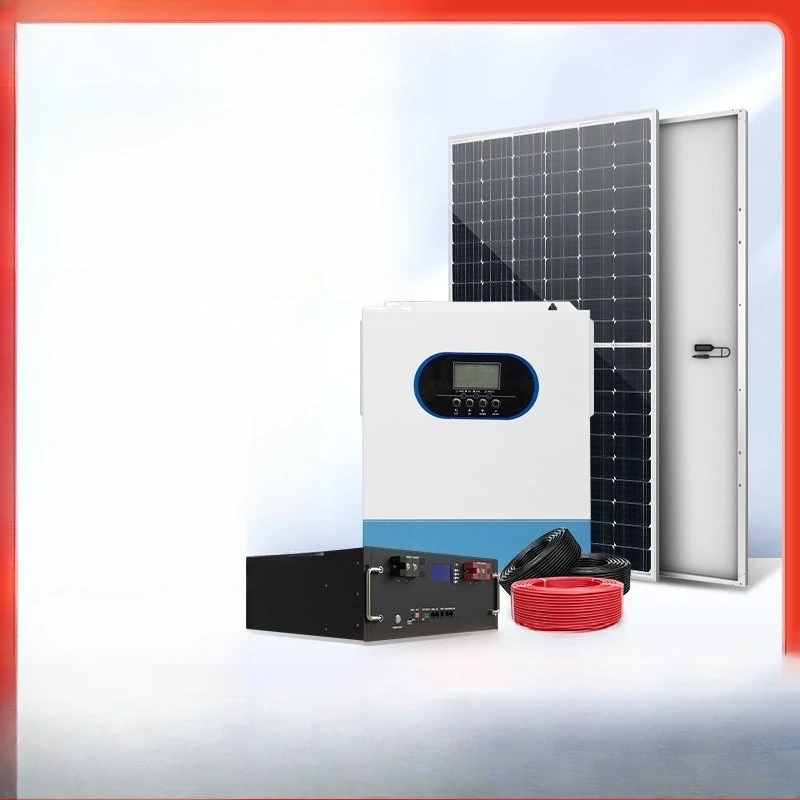 Solar power generation system household full set of energy storage inverse control machine