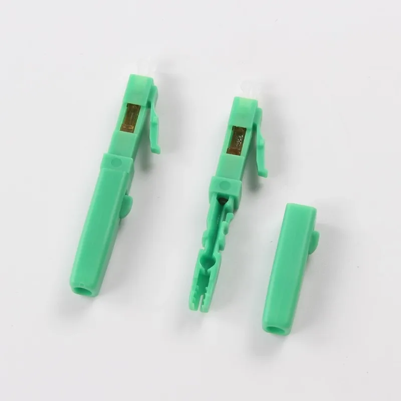 10pcs/lot LC UPC/APC Fast Connector single-mode fiber optic quick connector LC Embedded type FTTH Fiber Optic Fast Connector