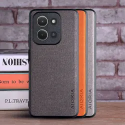 Case for Realme  C85 C75 4G 5G funda Soft TPU Master Hard Textile Leather Fashion Phone Cover Coqua for realme C75 Case capa