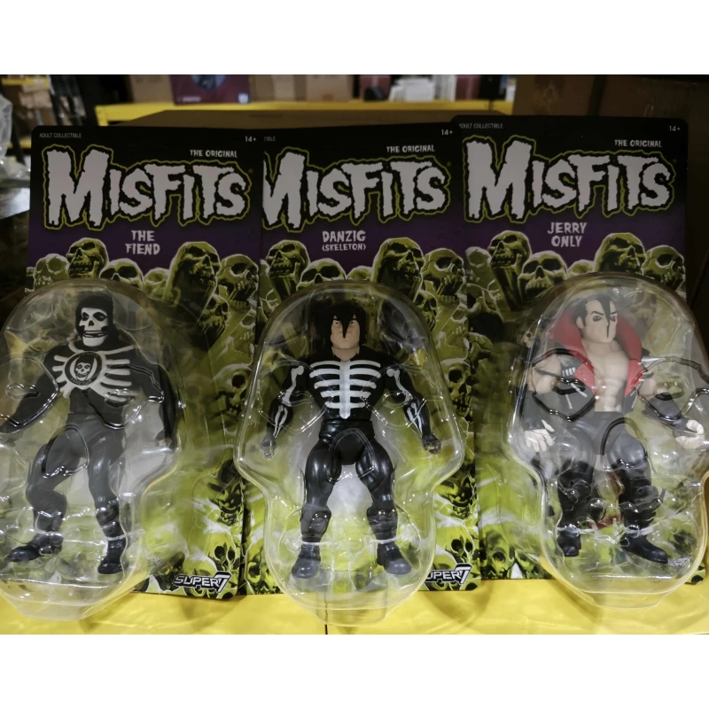 

New in Stock Super7 S7 Misfits MISFITS 3pcs Jerry Only The Fiend Joint Movement Gift