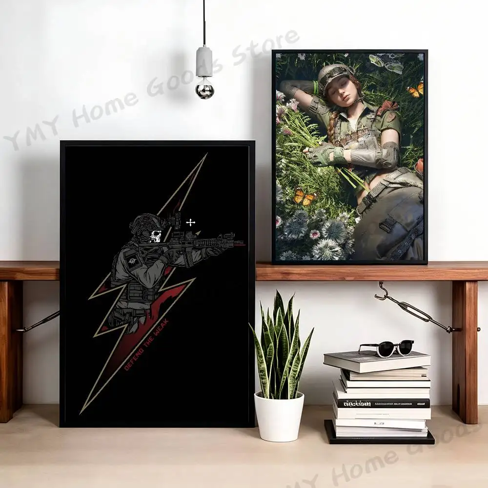 Game Delta F-Force Poster For Wall Prints for Living Room Bedroom Office Home Decoration Gift
