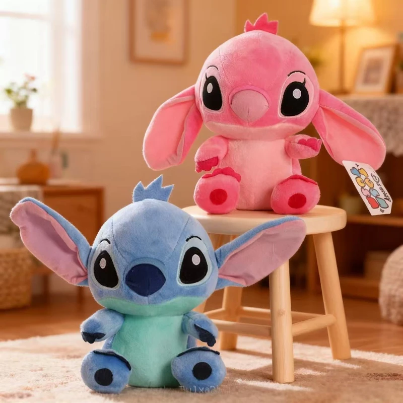 

Новый Дисней мультфильм Стич Ангел Скрамп плюшевые куклы аниме игрушки Лило и Стич Стич плюшевые мягкие игрушки детские подарки на день рождения