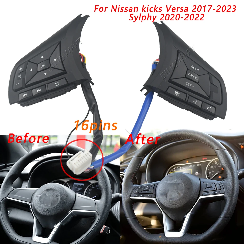 car-steering-wheel-cruise-control-buttons-bluetooth-audio-remote-switch-for-nissan-sylphy-2020-2022-kicks-versa-2017-2022
