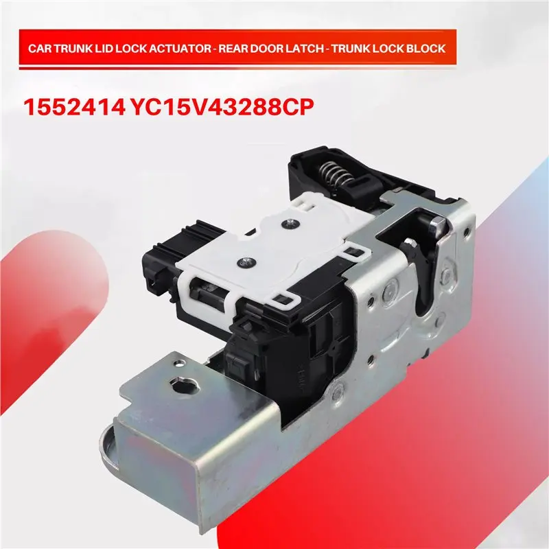 A20K-Per Ford Transit MK6 MK7 2000-2014 2.2 2.4 3.2 Tdci Serratura della porta posteriore Fermo Attuatore Tronco Blocco porta