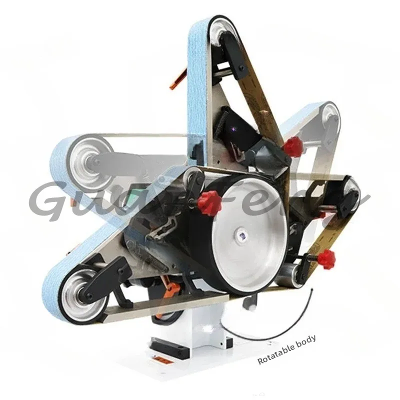

Belt Grinding and Polishing Machine, Vertical and Lying, Dual-purpose DIY Industrial Sharpening Artifact, Fried Knife, Fried Kni