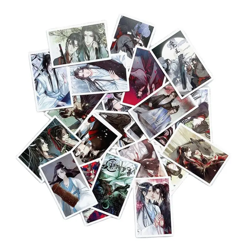 30 Pcs/Set Grandmaster of Demonic Cultivation LOMO Mini Postcards Mo Dao Zu Shi DIY Greeting Cards Message Card Gift