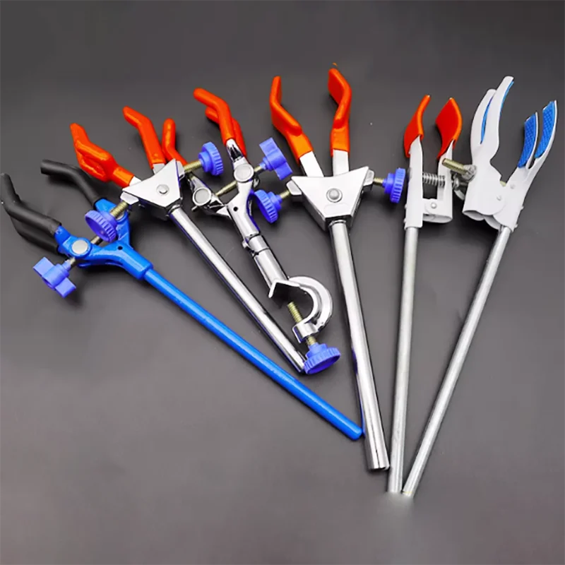 Laboratory three-claw beaker clamp condenser tube clamp four-claw clamp chain clamp flask clamp butterfly clamp