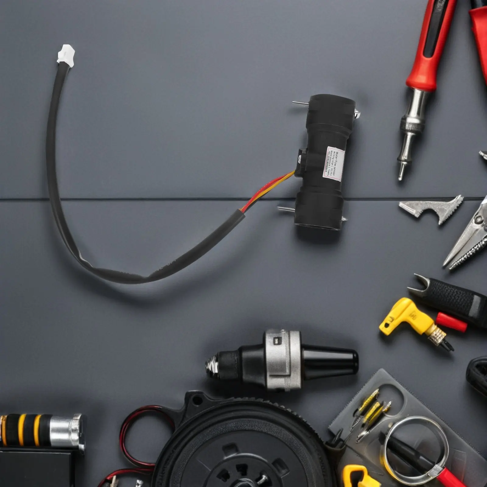 

Датчик расхода воды на основе эффекта Холла для водонагревателей, систем ОВКВ, насосов, сантехнических систем, промышленного, коммерческого и бытового использования, пластиковый корпус