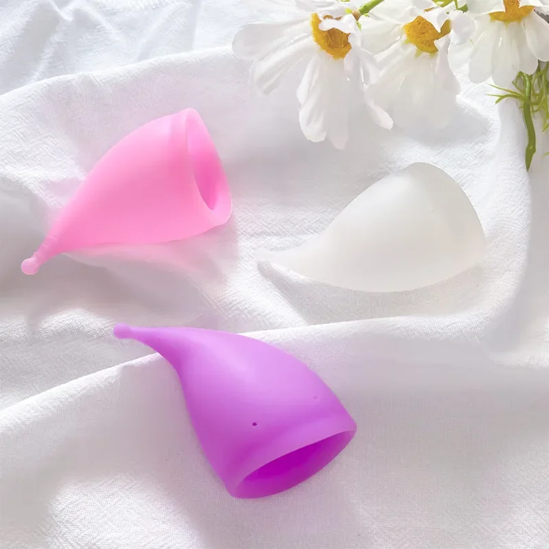 Women Menstrual Cup Menstrual Period Cup Medical Grade Silicone Feminine Hygiene Copa Menstrual De Silicone Medica Reusable Cup