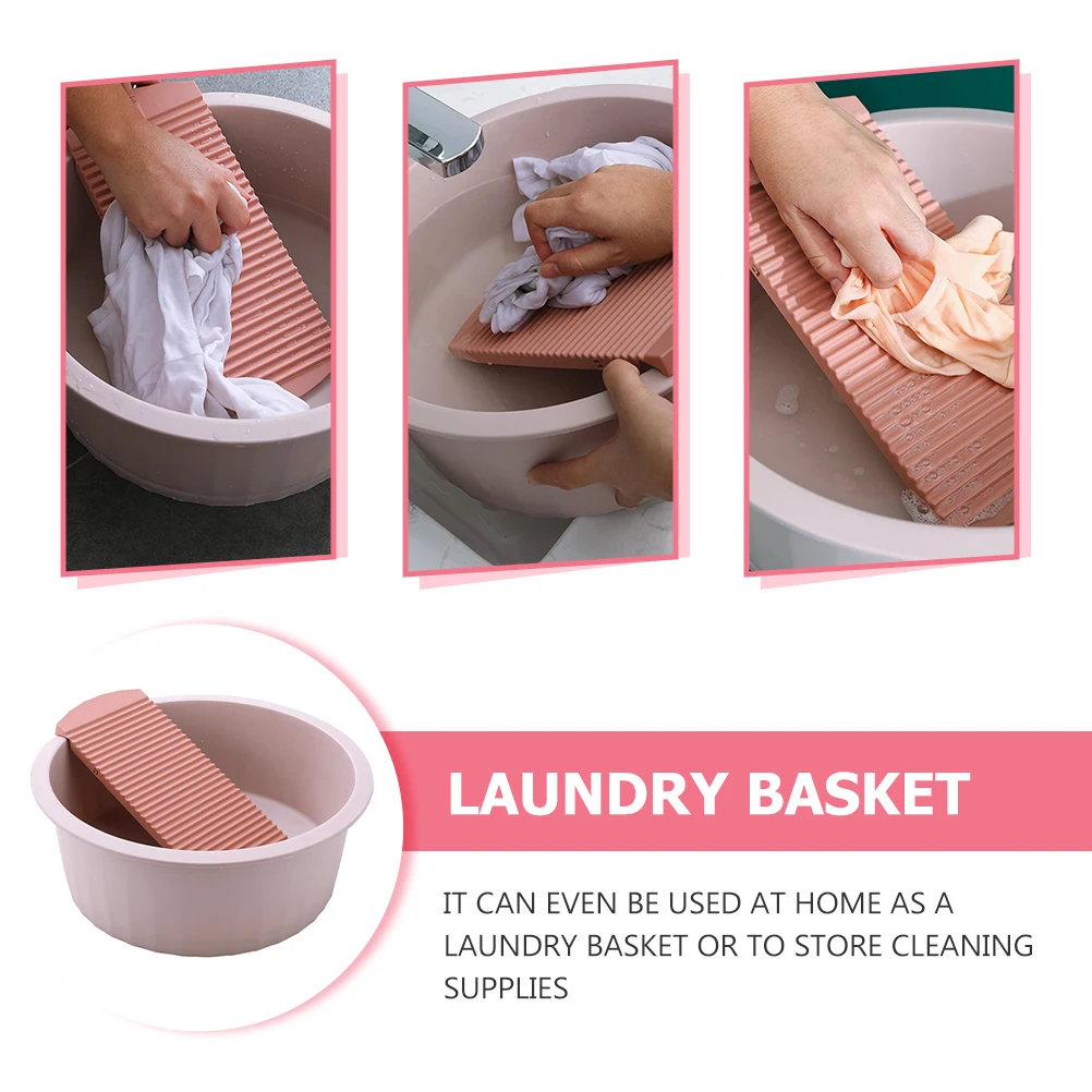 

1Set Infant Wash Basin Baby Face Foot Washing Basin Portable Cartoon Design Multipurpose Camping Ice Bucket Washing Clothes