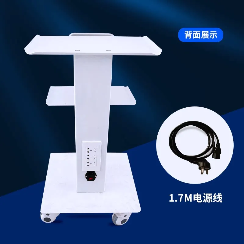 Dental Cart Mobile Scanner Trolley Oral Scanning Cart Adjustable Height For Implant Surgery Clinic Heavy Duty Lockable Casters