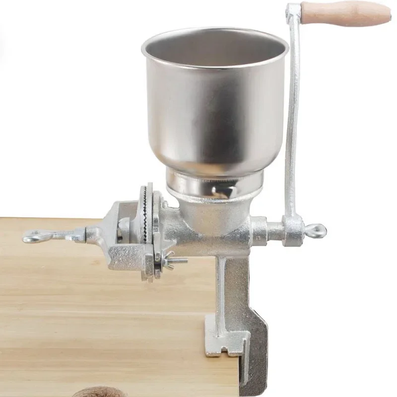 Hand-Crank Grain Grinder Mill Spices Hebals Cereals Coffee Dry Food Grinding Machine Home Corn Crusher