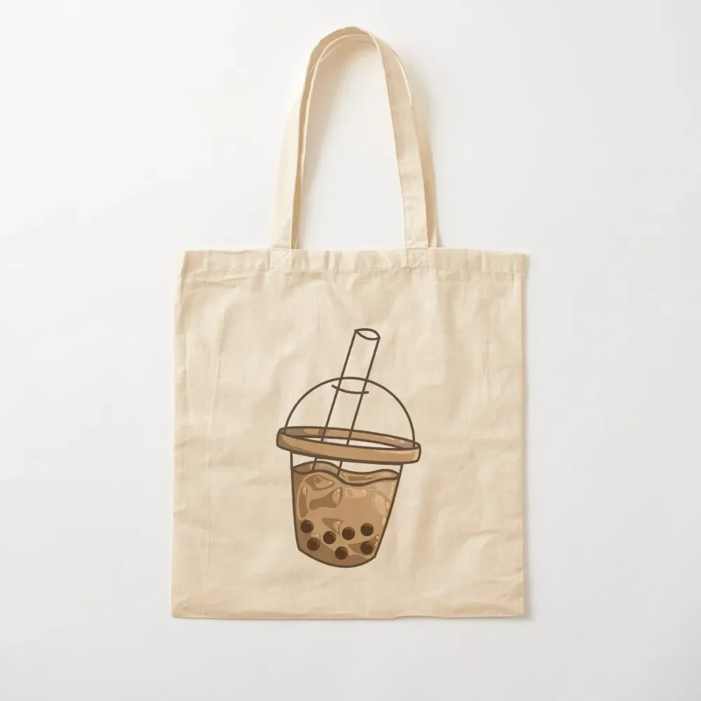 

Black Milk Bubble Tea / Black Milk Boba Tote Bag Handbags women Cloth bag Handbags large tote bag