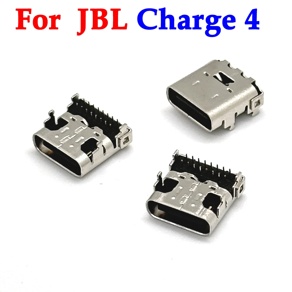 1-10pcs For JBL Charge 4 Bluetooth Speaker New Female 16pin Type C Mini USB Charging Port Jack Socket Connector