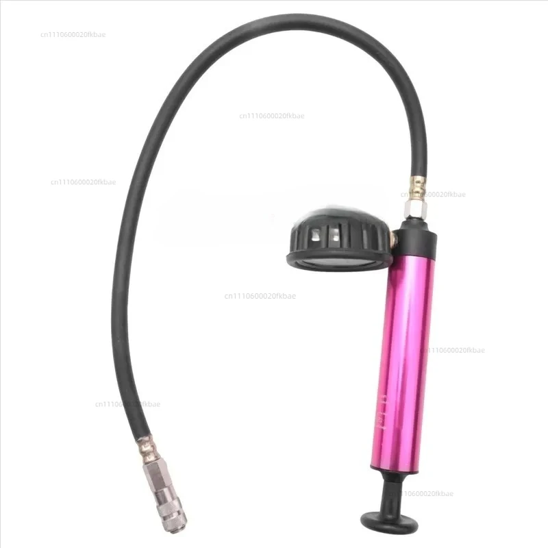 Water Tank Leak Detector & Cooling System Tester - Shockproof Dial Car Pressure Gauge with Radiator Pressure Pump