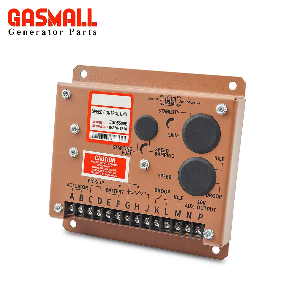 

ESD5500E Speed Control Board Electronic Speed Governor Slow Start Idle Speed Controller Diesel Generator Set Accessories