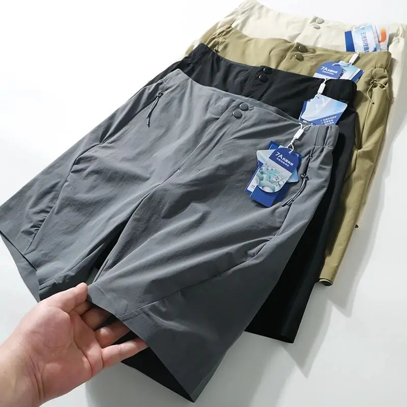 

Cloud Sensation Technology Sl Pred Summer Men's Small Straight Cut Woven Skin-friendly Breathable Qui Dry orts