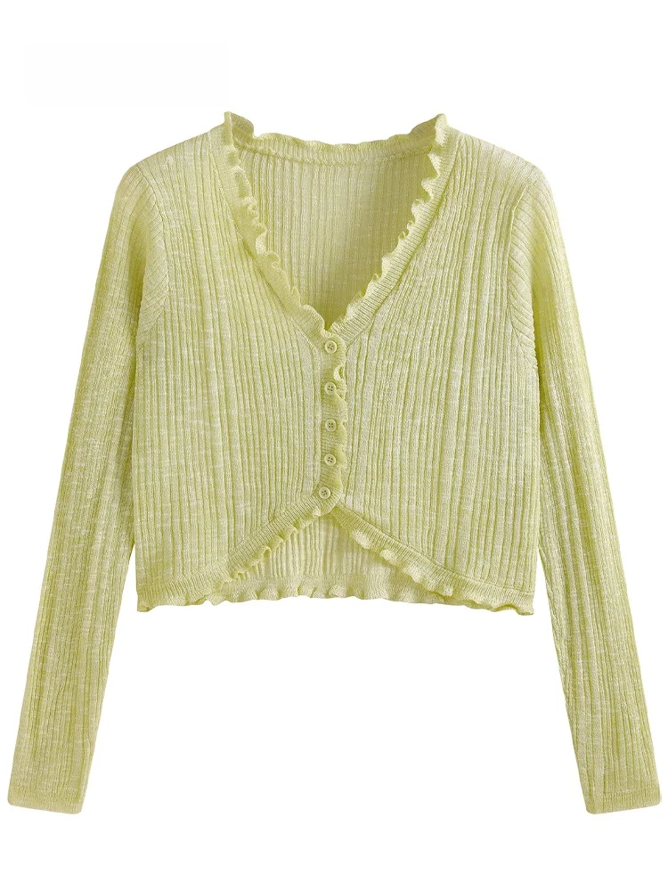 

JZZDEMM Summer Thin V-Ne ort oulder Wrap Women's Faion Slim Fit Long Sve Sun Protection irt Casual Sle