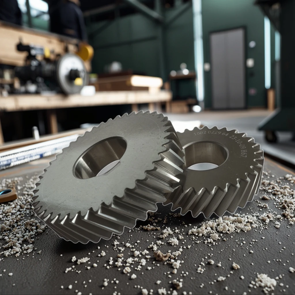 High Precision Industrial Polished Steel Pinion Gear 1622311056  GA X-AIR Screw Compressor Zero Compatibility Risk Low