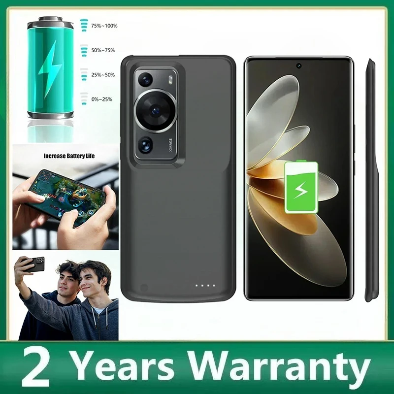 

Новейший чехол-аккумулятор Travel для Huawei P60 Pro, 10000 мАч, с функцией Power Bank, дизайнерский чехол для телефона, увеличенное время автономной работы для Huawei P60 Art