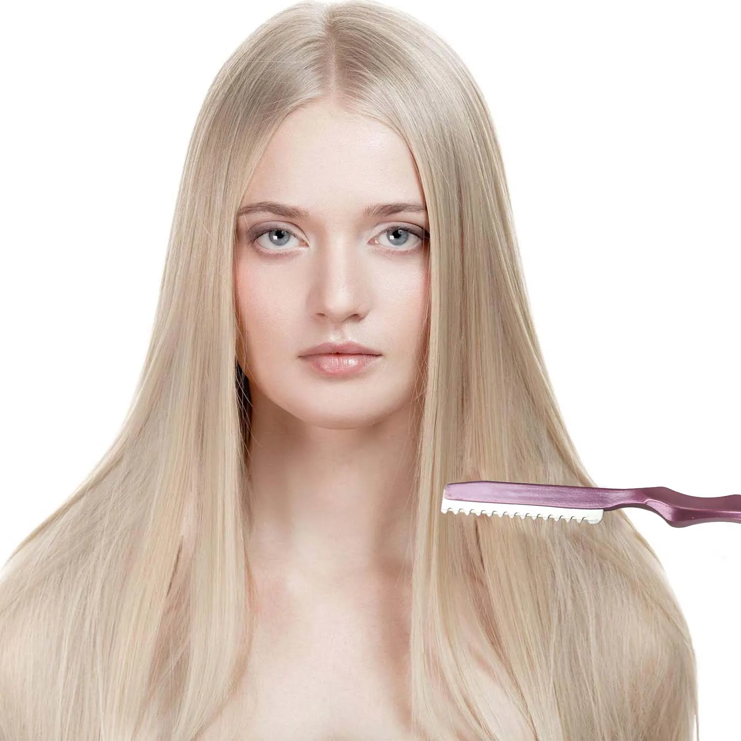 Thinning Razor Safe Salon Hairdressing Scissors Razor Shear Hair Cutter Rotary Barber Hair Cutting Knife Razors 5/10 1Blade