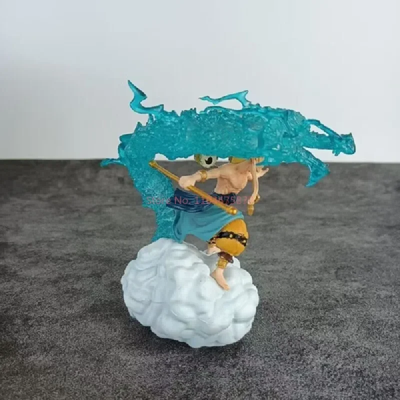 Figurines d'anime une pièce 11cm Enel Pvc Figurine Figurine d'action Eneru Statue poupée modèle à collectionner décoration ornements cadeaux jouet