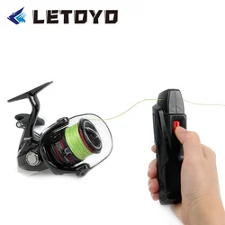 LETOYO Compact Line Remover Fishing Line Finishing Machine Clean And Remove The Old Line Fishing Tools Strip Line Off The Reel