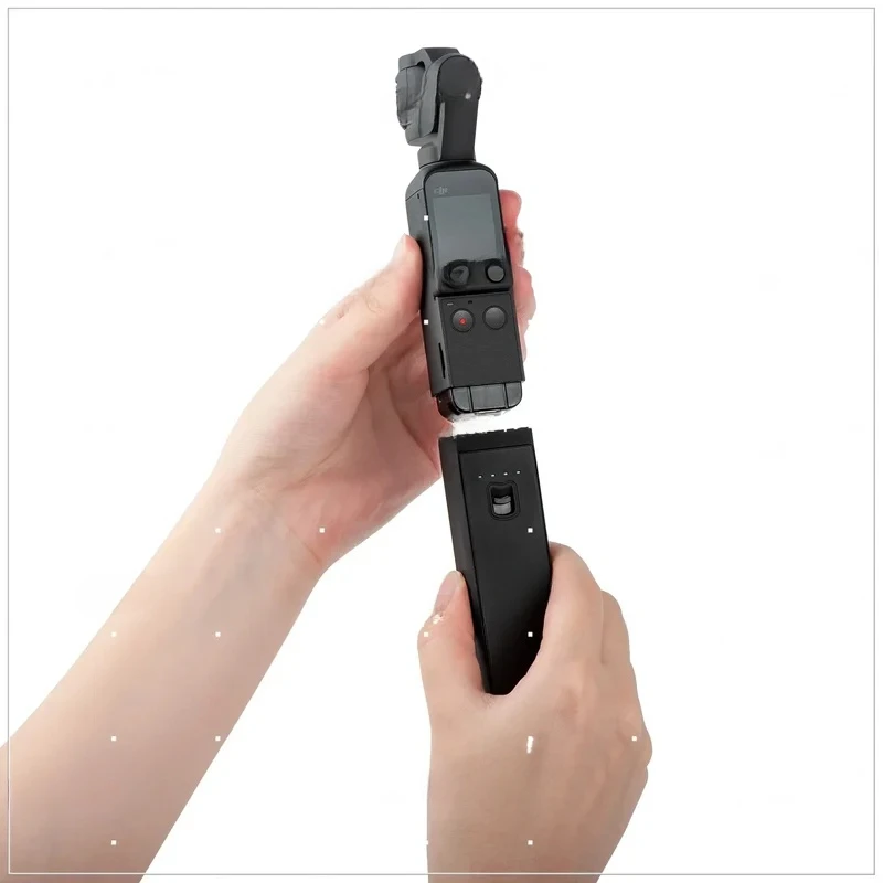 2 Portable Mobile Power Bank Outdooor Handheld Grip Type-C Battery Hub Pocket 2 Camera Charging Box