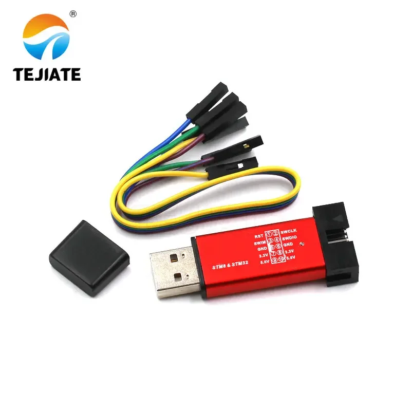 1PCS ST-LINK V2 With Shell STM8/STM32 Emulator Programmer Module Stlink Downloader Debugger Modular Device