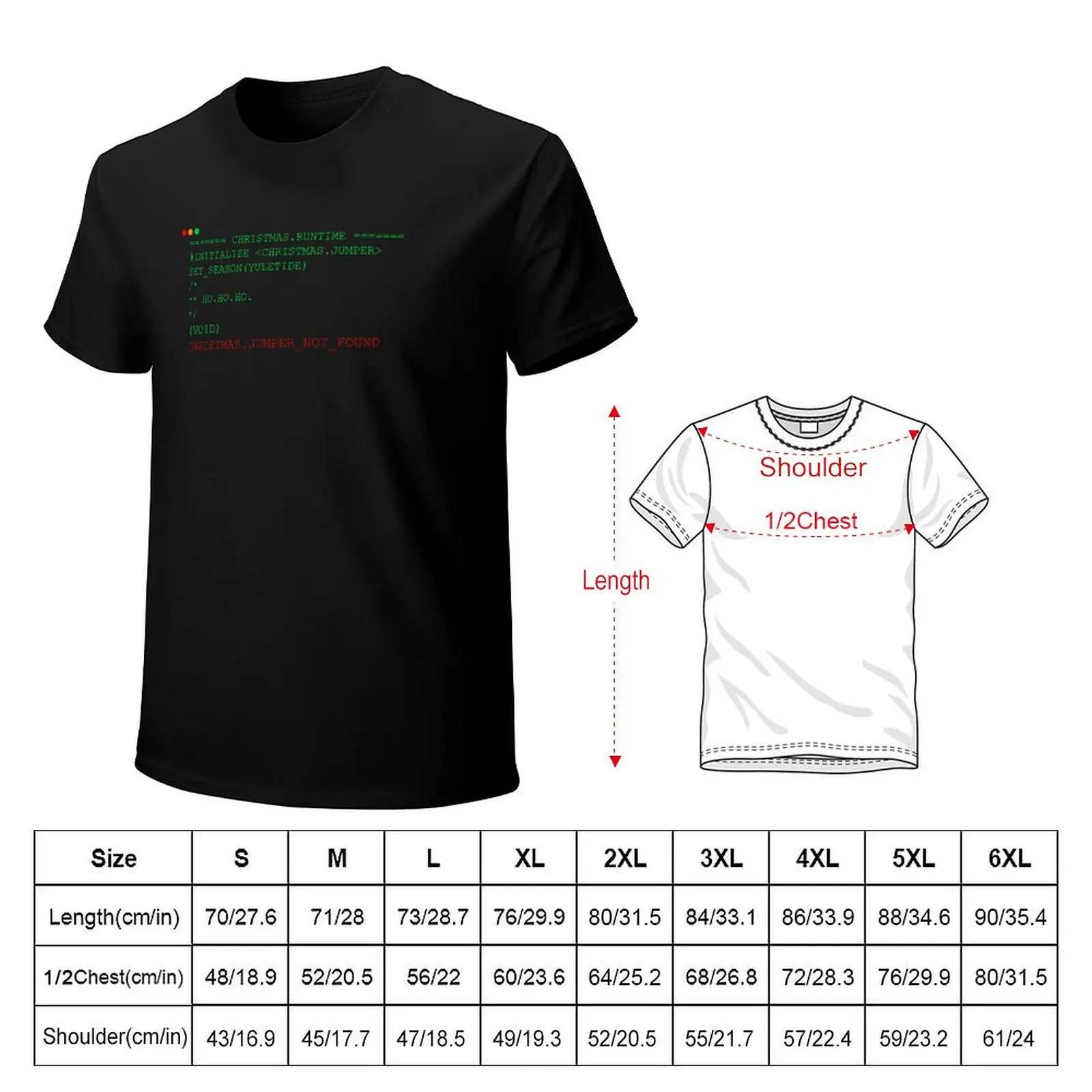 Computer Code Christmas Jumper Not Found T-Shirt Sun Block Outdoor T-Shirt