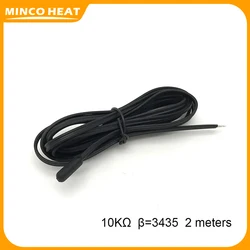 Minco Heat NTC 3435 Sensor de temperatura de calefacción por suelo radiante 2M 10K STC-1000 Sonda del sensor