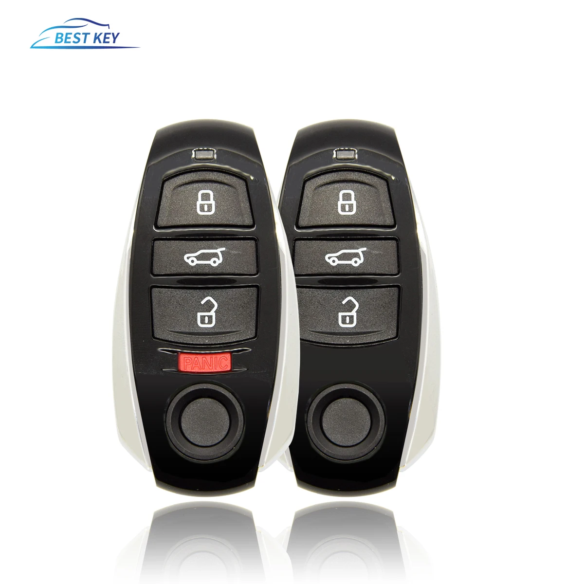 

BEST KEYSmart Remote Control Car Key Shell Case for Volkswagen Touareg 2011 2012 2013 2014 15 16 17, Fob 3 / 4 Button With Blade