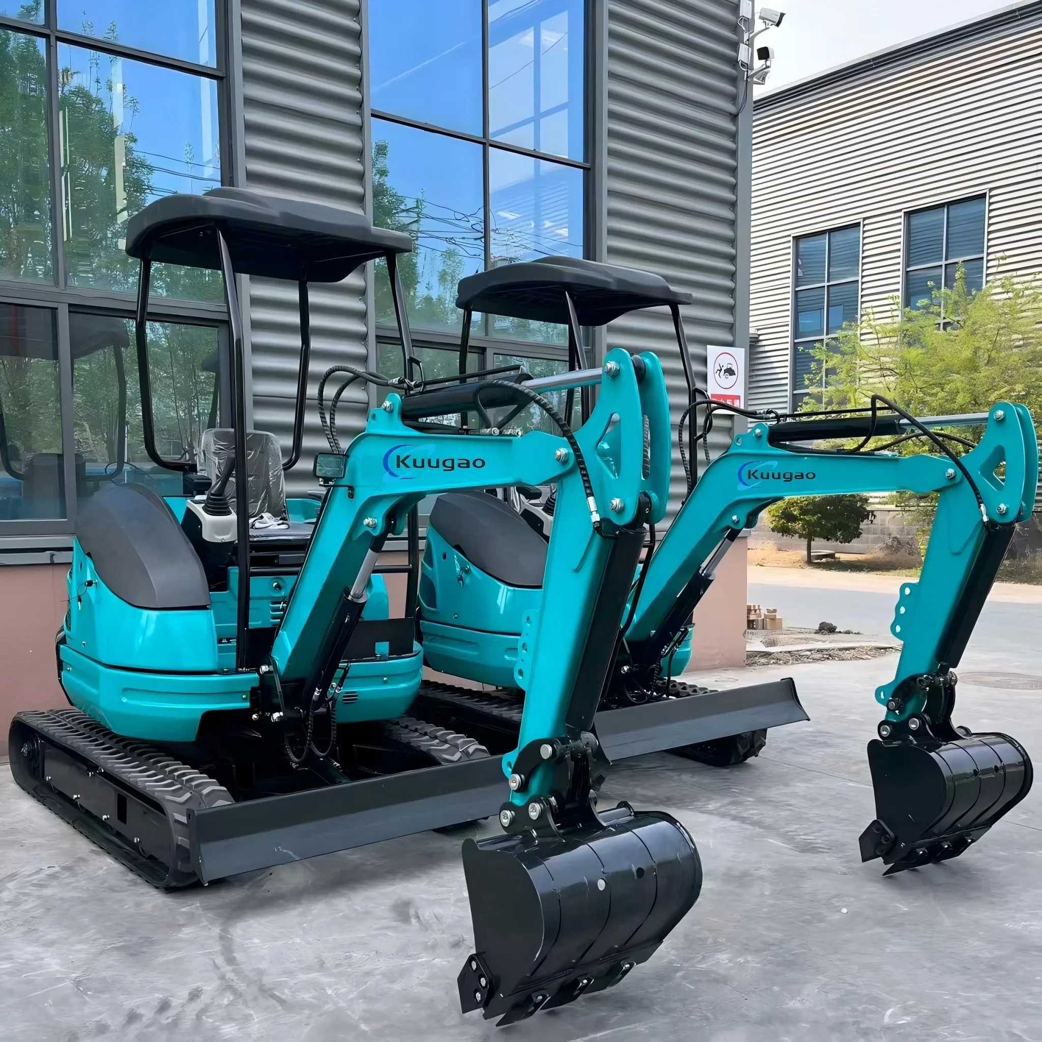Mini Hydraulic Excavator 2.5 Ton 2 Ton Digger Kubota Small Excavator China Free Shipping Customized Bagger for Construction view 5